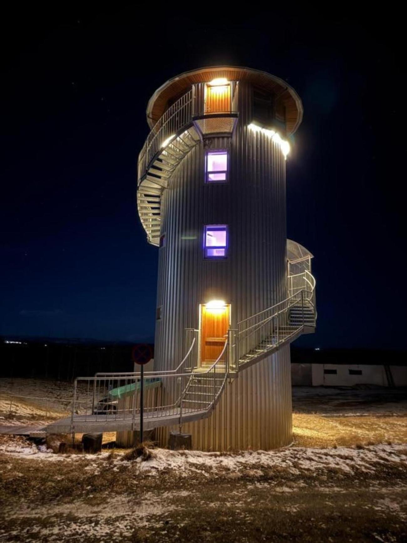 Klettar Tower Iceland Fludir Luaran gambar